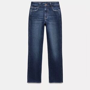Zara Slim Straight Ankle Jeans